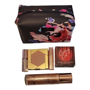 Kate Spade Floral Makeup Bag + Beauty Bundle NWOT